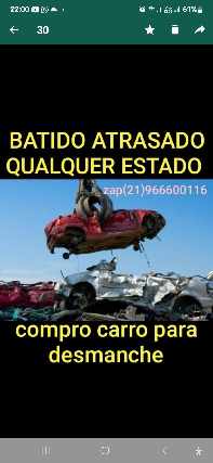 Foto 1 - Comproseu carro batido atrasado me chama no