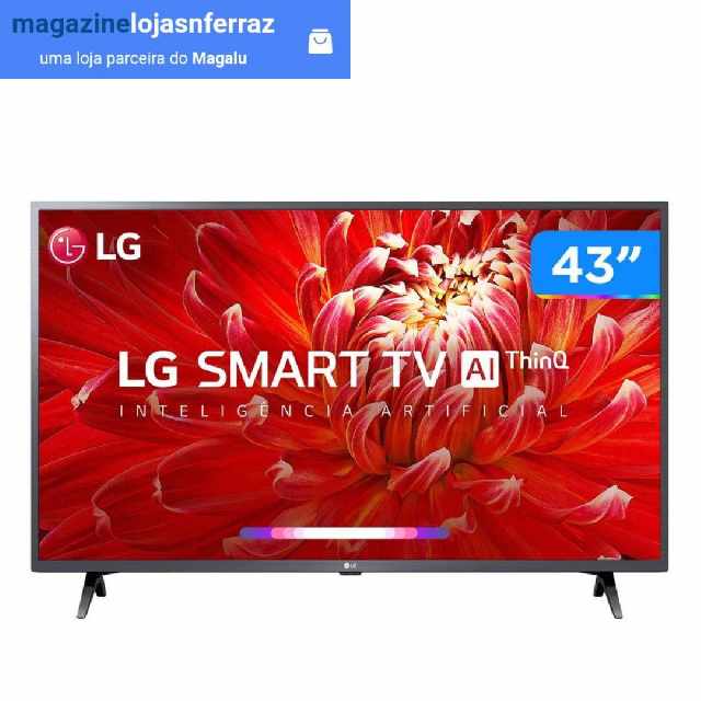 Foto 1 - Smart tv 43 full hd led lg 43lm6370 60hz